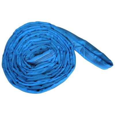 Yüksek Kaliteli 6000 Kg 6.0 Metre Sonsuz Yuvarlak Sapanlar Dayanıklı Polyester Kaldırma Sapanları