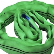Ağır yük taşımacılığı için 1 tondan 50 tona kadar kapasiteye sahip polyester yuvarlak kaldırma salyangozu