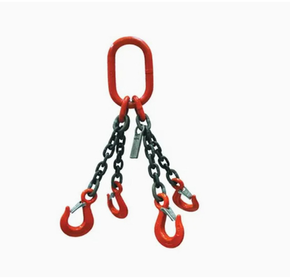 Ağır Güçlü Taşıma Zinciri Sling 80 Sınıf Alloy Çelik WLL 21.200 Kg