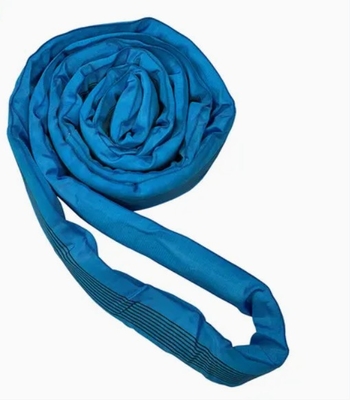 12 Ton Polyester Sonsuz Yuvarlak Sling 10.0 Metre Karmaşık Rigging için Üstün Esneklik