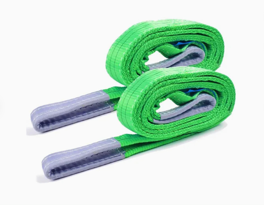 EN Standartı EN1492-1'e göre Polyester Double Ply Lifting Webbing Sling yüksek performanslı ve dayanıklı