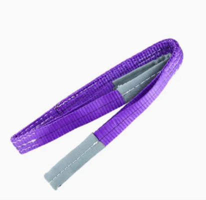 Yüksek Mukavemetli Mavi Polyester Dokuma Sapan (240mm Genişlik) – 16.000kg WLL | Sertifikalı ve Dayanıklı