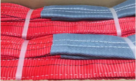 1492-2 Sertifikalı 10 Tonluk Polyester Düz Göz ve Göz Dokuma Sapan | Üstün Mukavemet ve Güvenlik