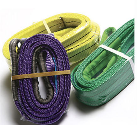 CE Sertifikalı Sonsuz Sling Göz Tipi Polyester Webbing Sling Yüksek Dayanıklılık ve CE Sertifikası