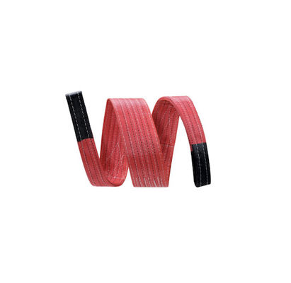 Emniyet Faktörü Polyester Webbing Sling Ağır Uygulamalar İçin Sonu Yok Düz Webbing