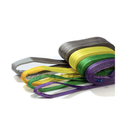 Güvenlik Faktörü Sonsuz Tipi Polyester Webbing Sling Güvenli ve kaldırma işlemleri için AS 1353.1-1997'ye Uygun