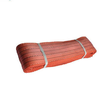 Emniyet Faktörü Polyester Webbing Sling Ağır Uygulamalar İçin Sonu Yok Düz Webbing