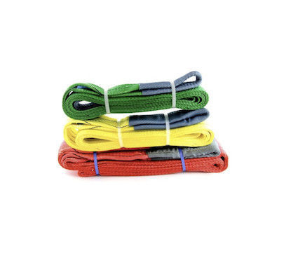 Yüksek Elastisiteli Polyester Webbing Sling Geniş Sınırlı Sıcaklıklar için