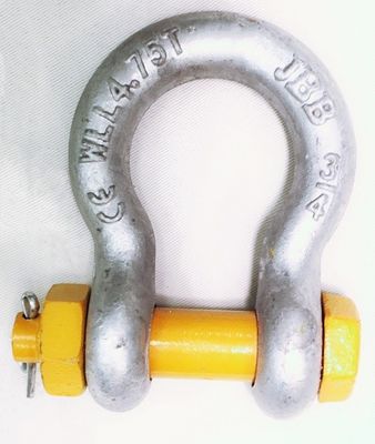WLL 30T-175T Bolt Tipi Kürekleri için Sıcak Dip Galvanize Kürek Yayları 5.4x Asgari Kırma Yükü 2x Kanıt Yükü