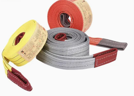 Premium 5 Tonluk Göz ve Göz Polyester Yuvarlak Sapanlar – Ağır Hizmet Tipi Kaldırma Mükemmelliği için Tasarlandı