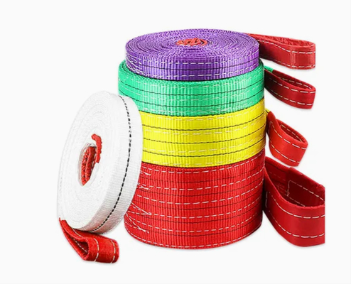 12 Tonluk Sonsuz Poliester Webbing Sling, İhtiyaçlı Endüstriler için En Son Ağır Taşıma Çözümü
